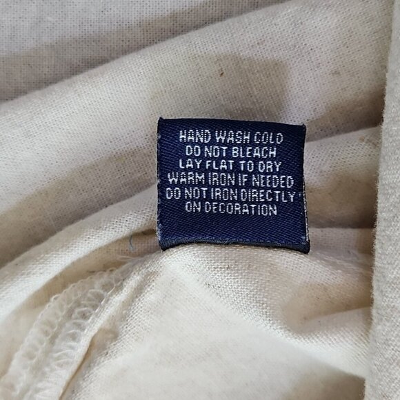 Trust Linen Blend Shirt Men's 5X Natural Tan Short Sleeve Button Down EUC LN - Picture 8 of 10